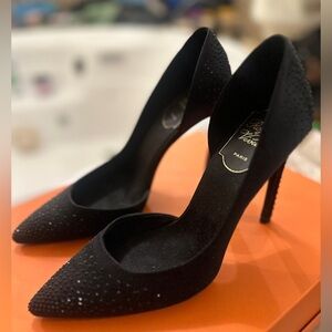 Black Roger Vivier Heels